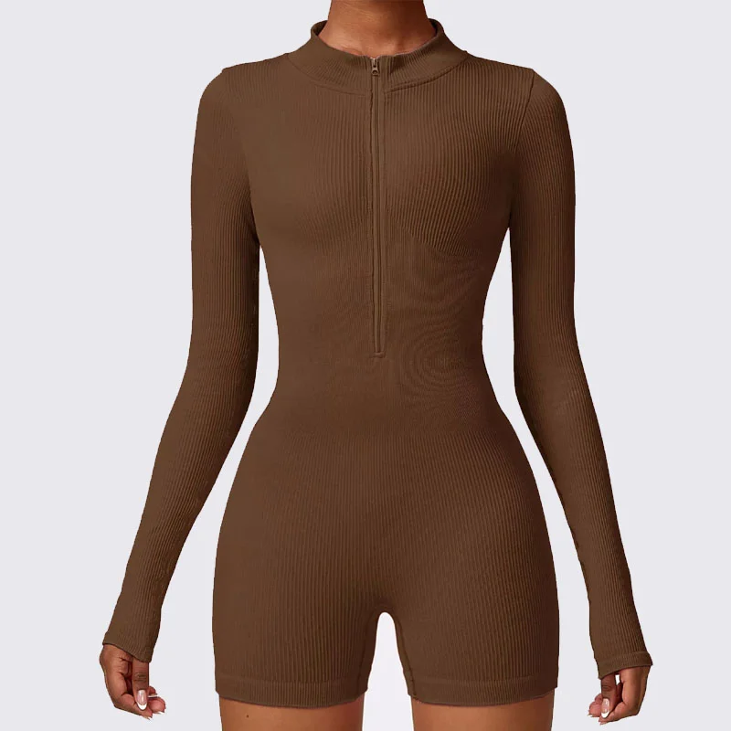 Seamless Long Sleeve Jumpsuit