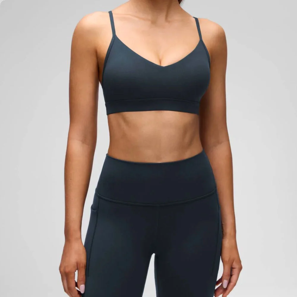 Spaghetti Strap Sports Bra